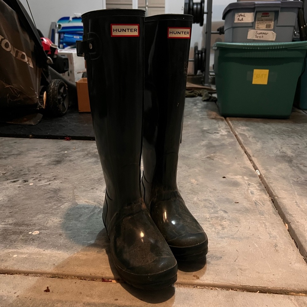 Hunter Classic Green Waterproof Boots